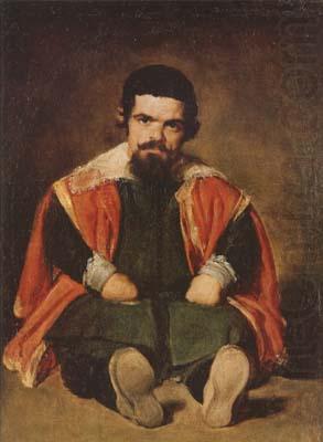 Diego Velazquez A Dwarf Sitting on the Floor (mk08) china oil painting image